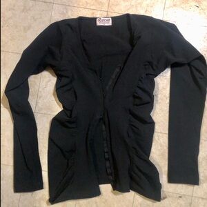HANDMADE super soft black cardigan with thumbholes! Size Medium, NWOT! 🖤🖤🖤